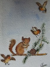 Petite aquarelle originale