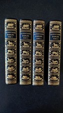 Les fables de la Fontaine en quatre volumes  édition de Jean de Bonnot 