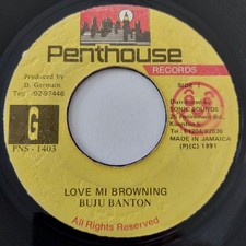 Buju Banton "Love Mi Browning" Penthouse Records 45 Reggae Digital mp3