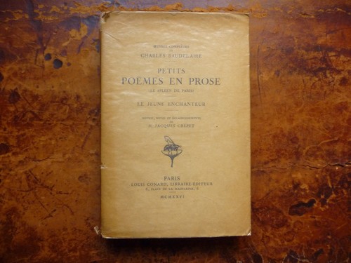 Petits poëmes prose le - petits, en
