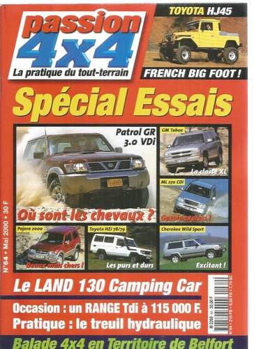 Passion 4x4 toyota - 4x4, n°64
