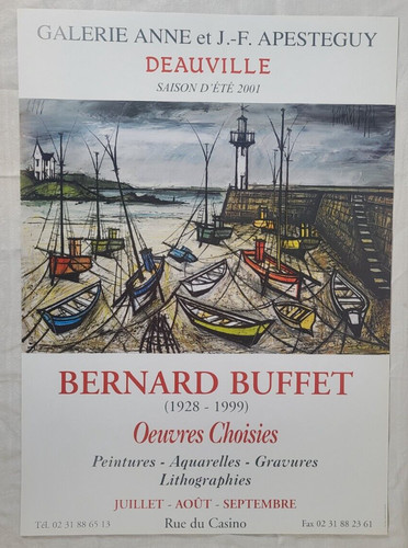Buffet berbard affiche vintage - berbard,
