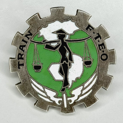 Train badge far east ground - train,