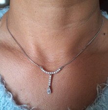 collier chaîne pendentif en