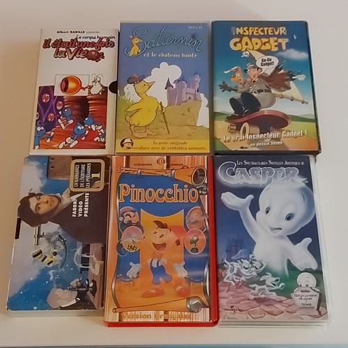Lot vhs animation les - lot, 6