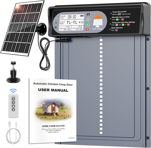 Porte poulailler automatique - poulailler,