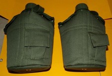LOT DE 2 GOURDES MILITAIRES EN