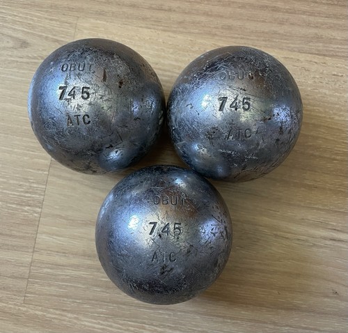 Triplette boules pétanque - de,