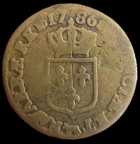 Demi sol béarn 1786 - demi,
