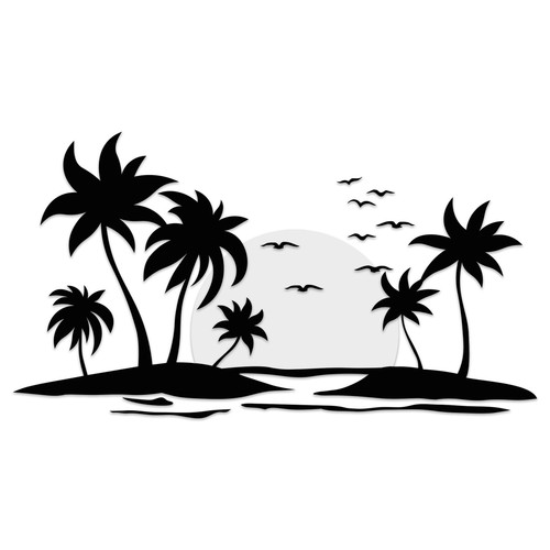 Kit autocollants plage - kit, d'autocollants