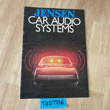 Autoradio Jensen car audio systems prospectus ancien collection publicité