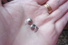 Paire de boucles d'oreilles or