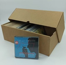 LOT 20 BOITES DE RANGEMENT EN CARTON POUR CD OU SINGLES - CLASSEMENT STOCKAGE