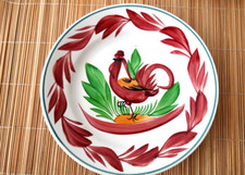 Ancienne assiette plate "COQ"