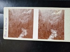 photo stéréoscopique  vers 1910 flumet savoie n 3  le nant rouge