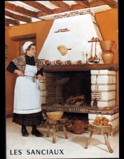 CHATRES-sur-CHER (41) CUISINIERE à la CHEMINEE / CITE DES SANCIAUX en 1982