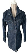 VESTE robe LONGUE EN JEAN