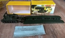 DINKY TOYS originale : n° 883 CHAR A.M.X. POSEUR de PONT avec sa BOITE !