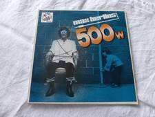 DISQUE VINYLE 33 TOURS / MAX BERLINS / 500 W / 1980 / CY 800.102