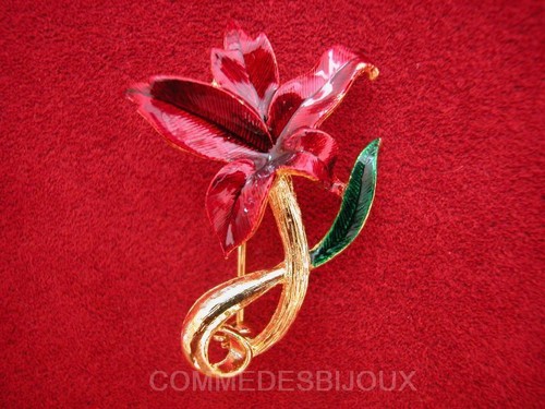 Broche fleur enroulée 2 - broche, n°