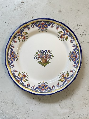 Assiette faïence desvres - de,