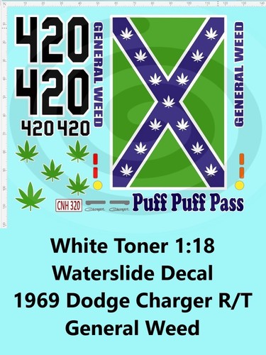 White toner waterslide - white,