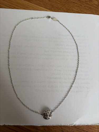 Collier pendentif blanc - et,
