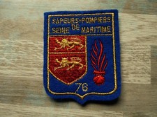 vintage ECUSSON PATCH SAPEURS