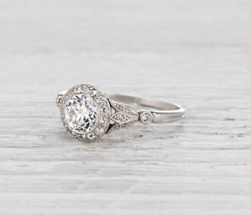 Bague fiançailles style - de,