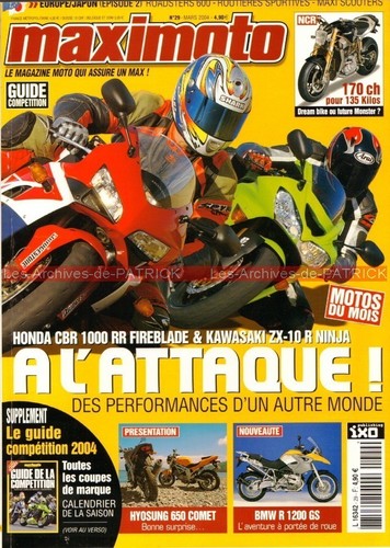 Maxi moto honda - honda, cbr