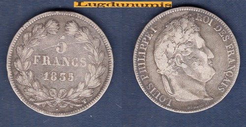 Francs 1835 nantes - 5, tb