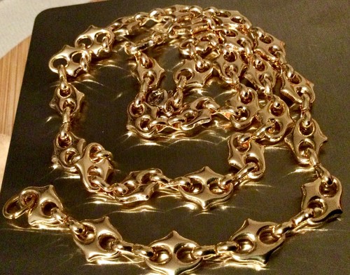 Collier solide grosse chaîne - collier, solide-grosse