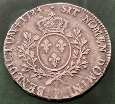 France Louis XVI - Ecu Argent, au Buste Habillé - 1784 I Limoges