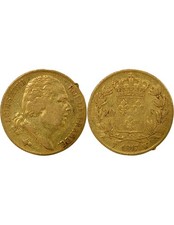 France Louis XVIII - 20 Francs