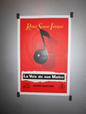 PATHE MARCONI-LA VOIX DE SON MAITRE