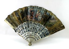 EVENTAIL ANCIEN NACRE - DOUBLE
