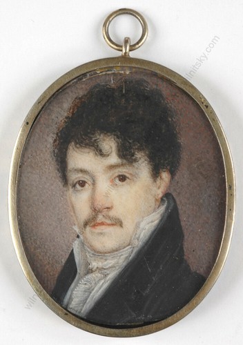 Portrait young french - a,