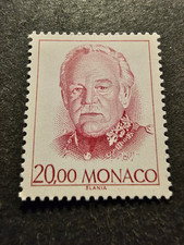 TIMBRE FRANCE MONACO PRINCE RAINIER III N°1778 NEUF ** LUXE MNH 1991
