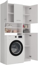 Ensemble de meubles de salle de bain BDW avec armoire de machine à laver,...