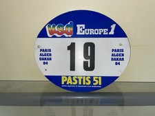 Plaque Moto originale Rallye