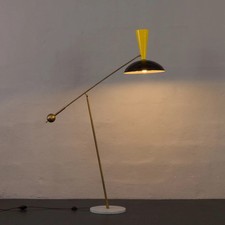 Lampadaire moderne en laiton