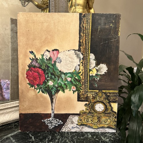 Tableau huile sur - tableau,