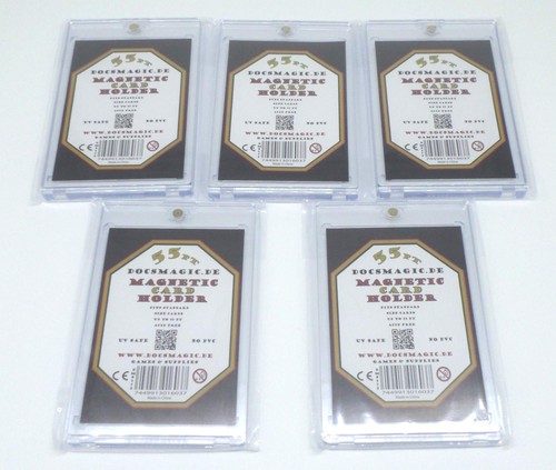 Magnetic card holder clear - 5,