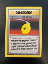 Carte Pokémon RARE Vaporisateur Rétrograde 72/102 Set de Base Edition 2 FR