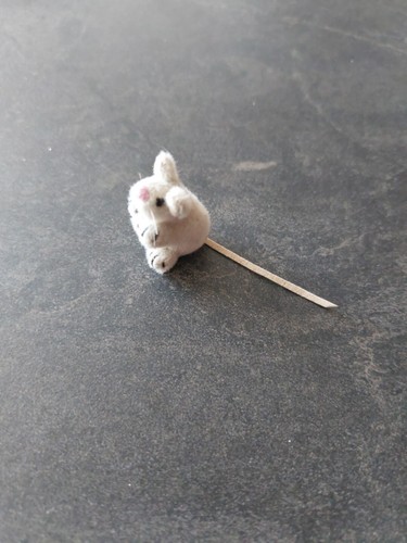 Ancienne peluche souris - ancienne,