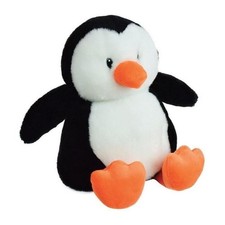 JEMINI Peluche bouillote Pingouin - A chauffer au micro-ondes micro perles d'arg