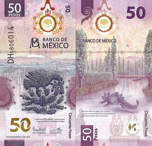 Mexico pesos 2023 - pesos,