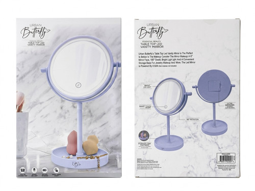 Cordless round led - led, lighted