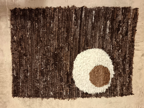 Vintage tapis laine - vintage, en