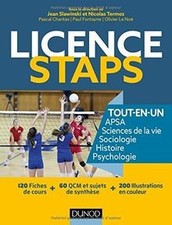 Licence STAPS Tout en Un - 120 fiches de cours, 60 QCM et ... | Livre | état bon